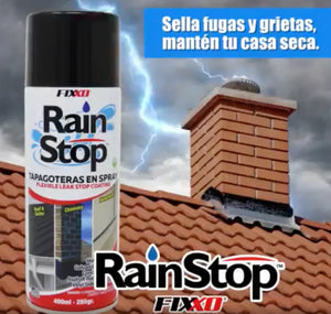 Spray Tapa Goteras | Impermeabilizante Instantáneo en Aerosol – A Prueba de Lluvia🌧️