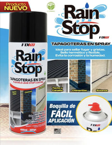 Spray Tapa Goteras | Impermeabilizante Instantáneo en Aerosol – A Prueba de Lluvia🌧️